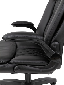 Офисное кресло CHAIRMAN 533, экокожа, черный
